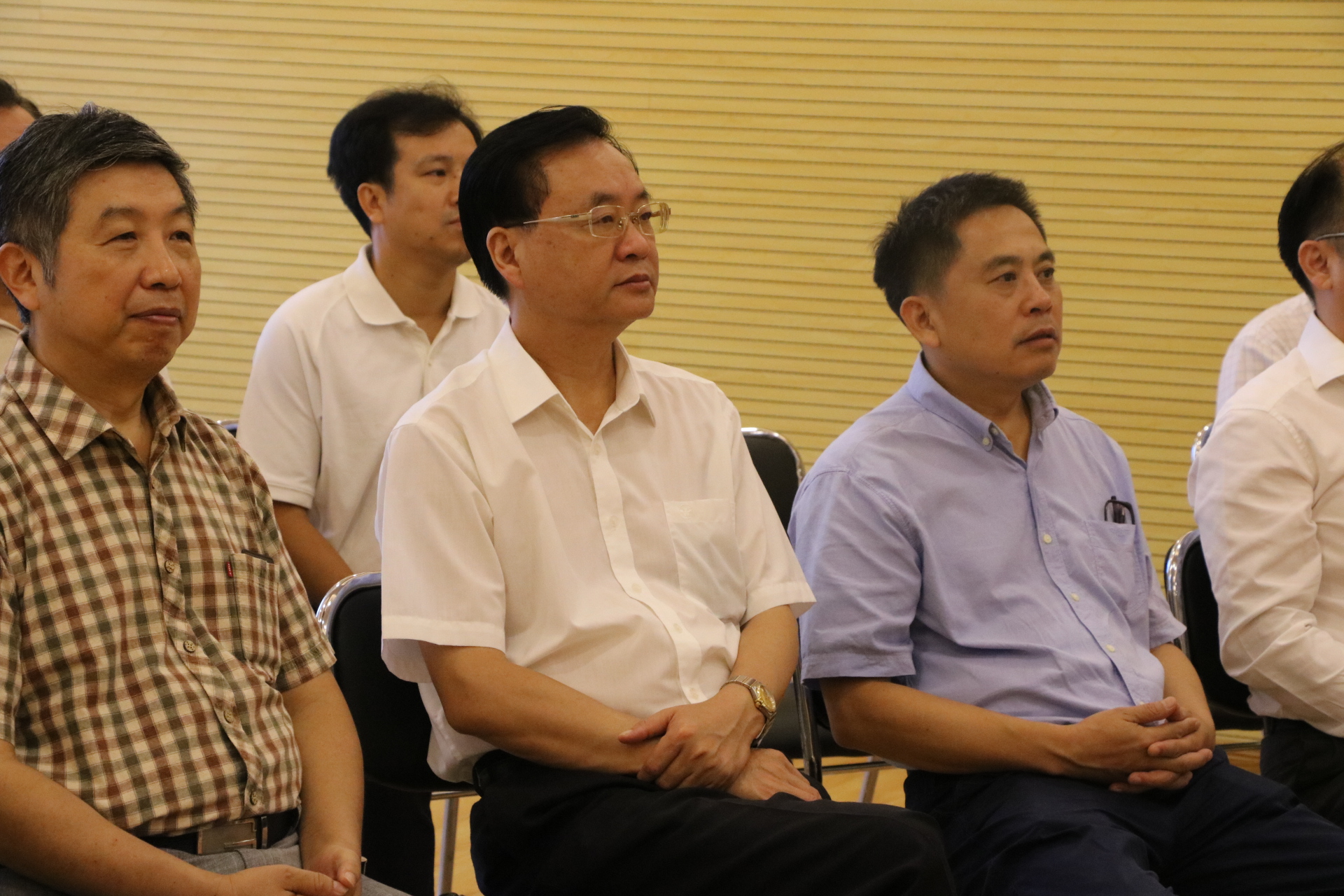 湖南省人大常委会副主任李友志一行领导莅临湖南交响乐团调研